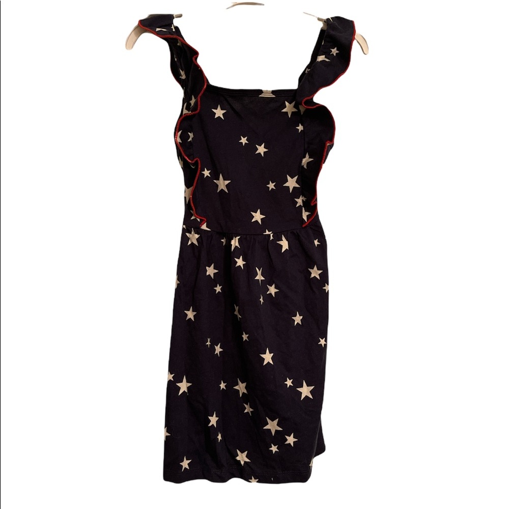 Carter’s Kid size 6/6x patriotic red, white and blue with AOP stars dress